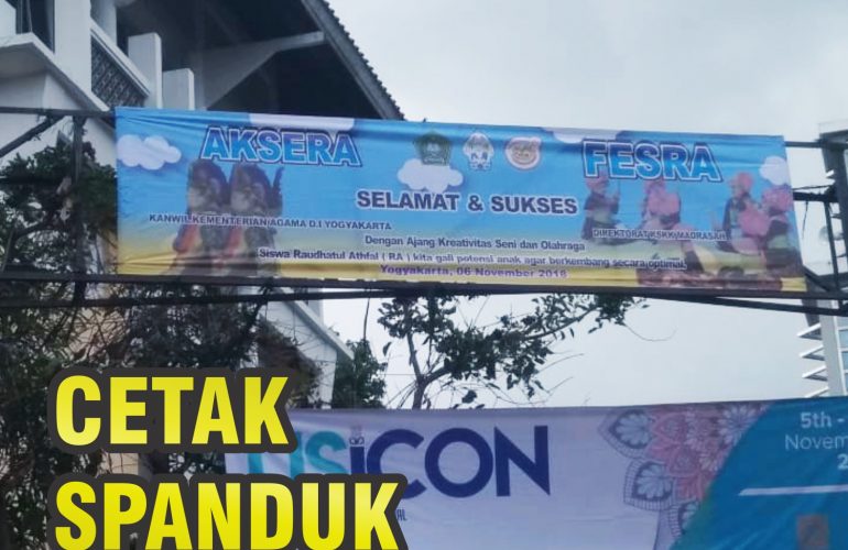 Cetak spanduk digital printing