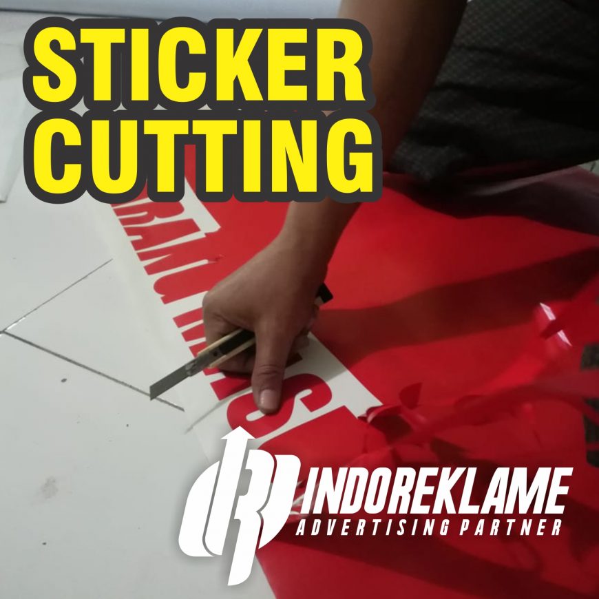 √ Jasa Pemasangan Cutting Sticker | Indoreklame.co.id