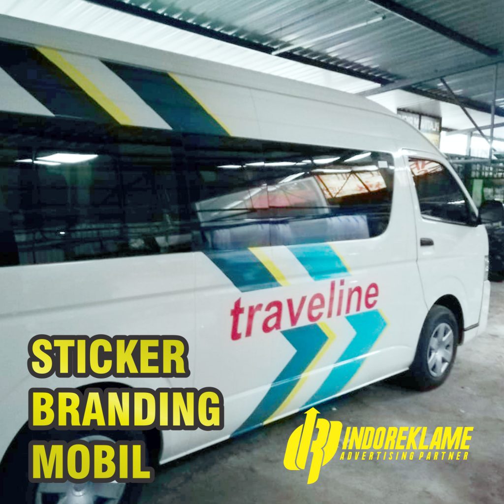 Sticker Branding Mobil