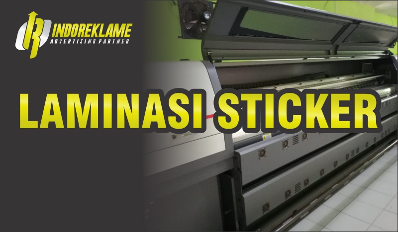 Laminasi Sticker Doff dan Glossy