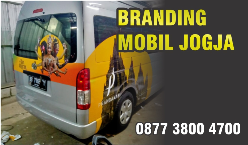 Jasa Branding Mobil dan Car Wrapping Jogja