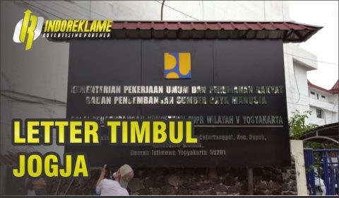 √ Huruf Timbul Akrilik Jogja | Indoreklame.co.id